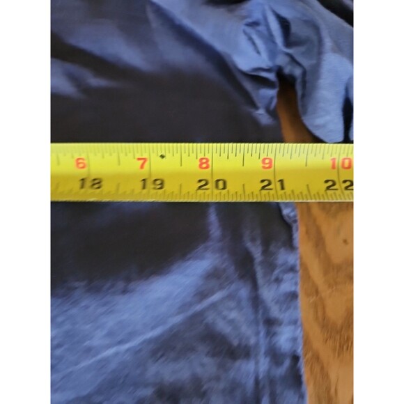 Gloria Vanderbilt Women’s L Navy Blue 100% Cotton Long-Sleeve Lightweight Tunic - Picture 6 of 6